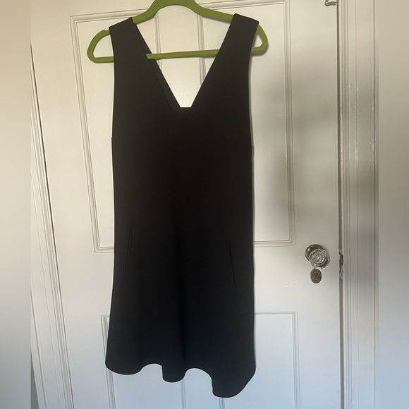 NWT T by Alexander Wang Plunge Neck Mini Dress - Picture 3 of 4